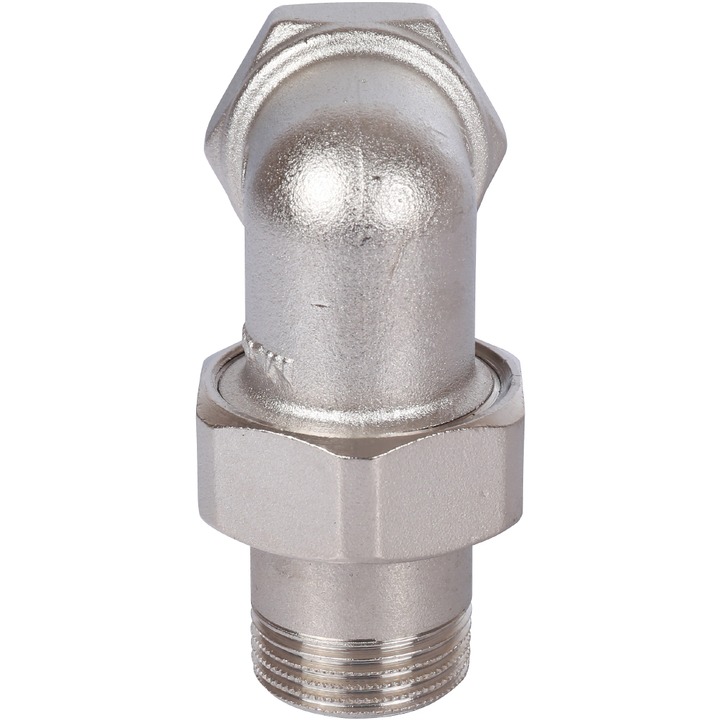 Сгон угловой 3/4" В/Н никель STOUT SFT-0057-000034