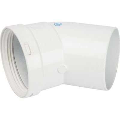 Отвод Ø 80 мм. 45° STOUT (SCA-0080-000045) Отвод Ø 80 мм. 45° STOUT (SCA-0080-000045)