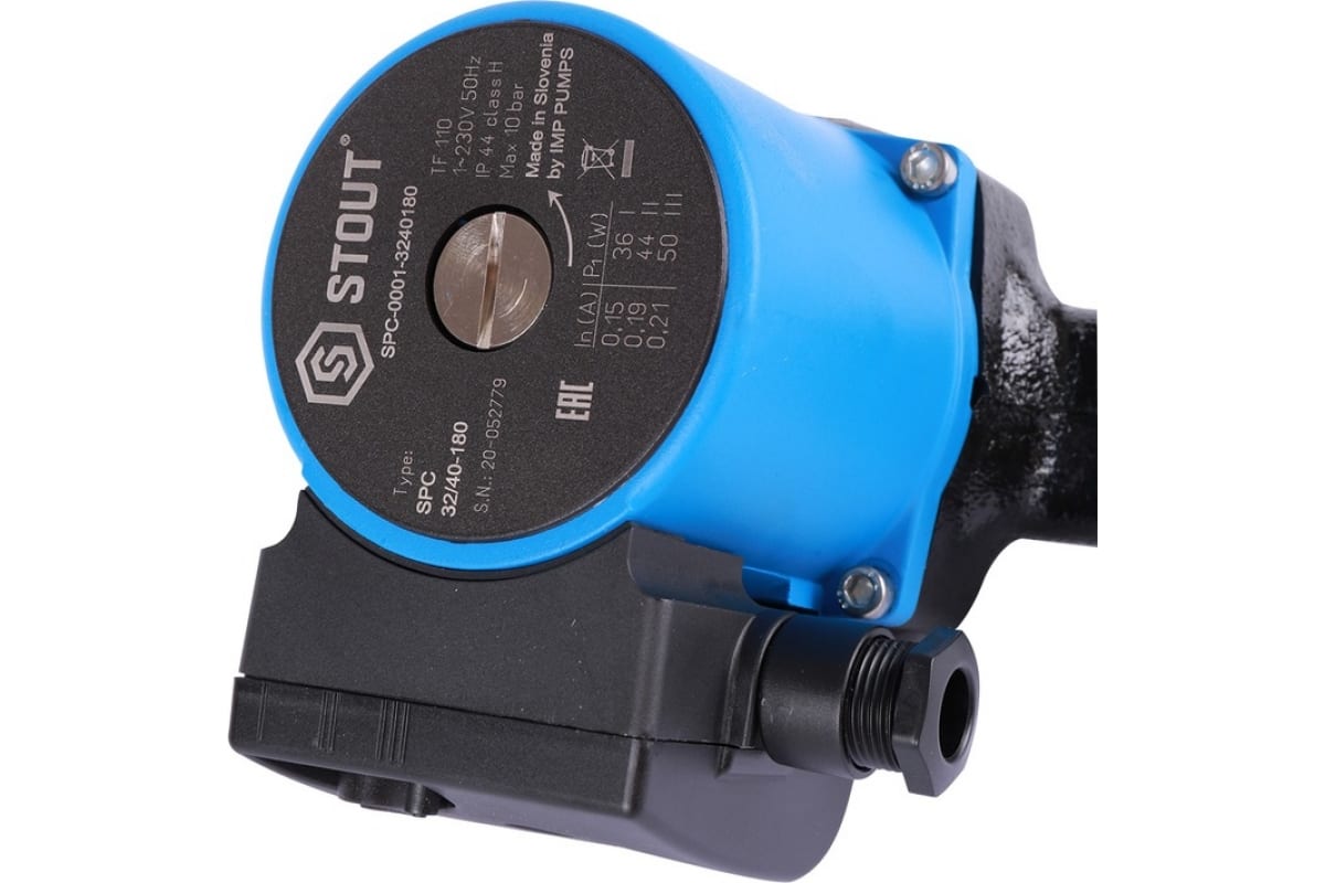 Насос циркуляционный 32/40-180 STOUT SPC-0001-3240180