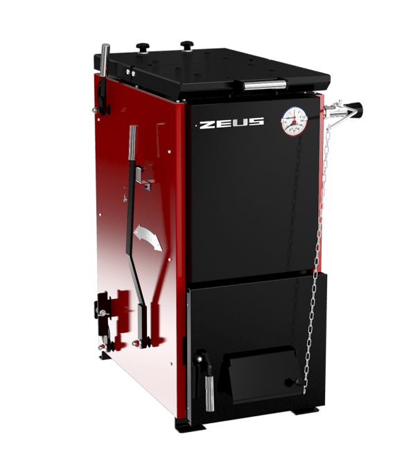 Котел твердотопливный ZEUS 24 кВт стальной Термокрафт KOZ24 Котел твердотопливный ZEUS 24 кВт стальной Термокрафт KOZ24