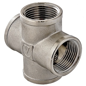 Крестовина 1" В/В/В/В никель VALTEC VTr.760.N.0006 Крестовина 1" В/В/В/В никель VALTEC VTr.760.N.0006