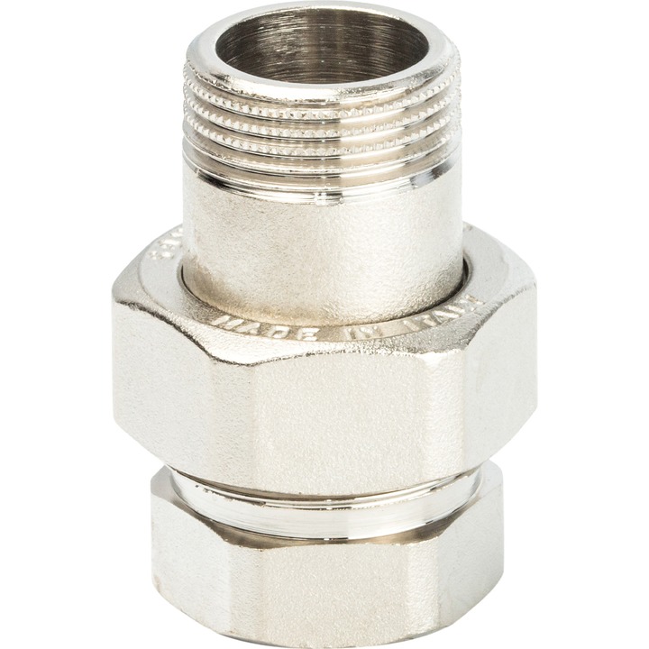 Сгон прямой 3/4" В/Н никель STOUT SFT-0041-000034