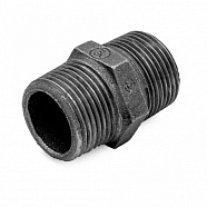 Ниппель 3/4" Н/Н неоцинкованный TUPY 21280003