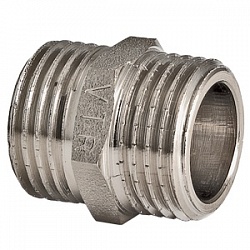 Ниппель 1/2" Н/Н никель VALTEC VTr.582.N.0004