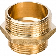 Ниппель переходной 1 1/2" x 1 1/4" Н/Н латунь STOUT SFT-0003-112114