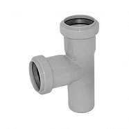 Тройник 50х40х90 канализационный PP PRO AQUA COMFORT 215487