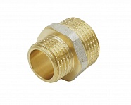 Ниппель переходной 1 1/2" x 1" Н/Н латунь TIM SM064