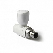 Кран радиаторный прямой 20х1/2 НР PPR PRO AQUA PA41008