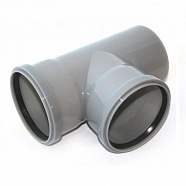 Тройник 110х110х90 канализационный PP PRO AQUA COMFORT 201187