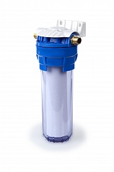 Корпус 10SL ИНЕЙ 3/4" Н прозрачный Гейзер 50534