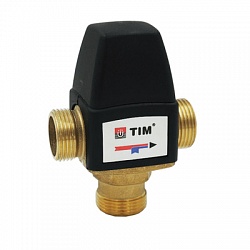 Термостатический смесительный клапан 1/2" 35-60С kv/s=1,6 TIM BL3110C02