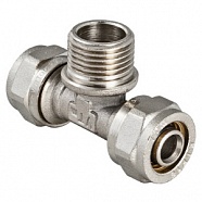 Тройник комби 20 x 1/2" Н (м/пл) Valtec VTm.333.N.200420
