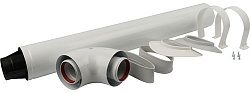 Комплект коаксиальный 850 мм. D 60/100 (Vaillant Pro, Plus, Гепард, Пантера) STOUT (SCA-6010-230850)