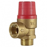 Клапан предохранительный 1/2"х1/2" В/Н 6 бар красный TIM BL22MF-K-6