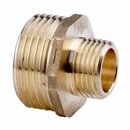 Ниппель переходной 1 1/4" x 3/4" Н/Н латунь TIM SM053