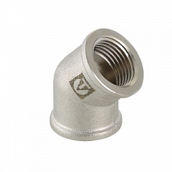 Угол 3/4" В/В 45 никель VALTEC VTr.091.N.0005