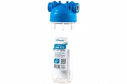 Корпус 10SL 3/4" В с латунными вставками, прозрачный АКВАБРАЙТ АБФ-10-34