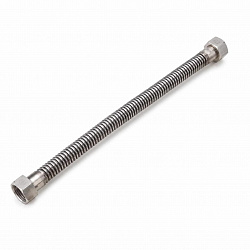 Сильфонная подводка для газа 1,0м 1/2" ГГ AQUALINK 07009