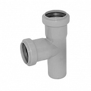 Тройник 40х40х90 канализационный PP PRO AQUA COMFORT 214487