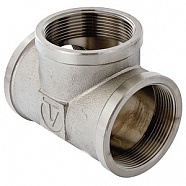 Тройник 1 1/2" В/В/В никель VALTEC VTr.130.N.0008