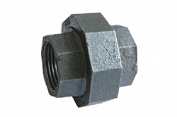 Соединитель разборный 1/2" В/В неоцинкованный TUPY 21340002