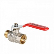 Кран шаровой 3/4" В/Н ручка крас никель BASE VALTEC VT.215.N.05 Кран шаровой 3/4" В/Н ручка крас никель BASE VALTEC VT.215.N.05