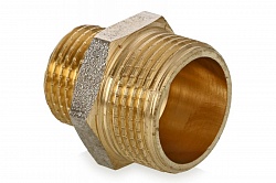 Ниппель переходной 1" x 1/2" Н/Н латунь TIM SM042