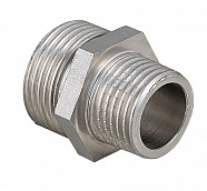 Ниппель переходной 1/2" x 1/4" Н/Н никель VALTEC VTr.580.N.0402