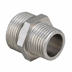 Ниппель переходной 3/4" x 1/2" Н/Н никель VALTEC VTr.580.N.0504